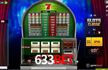 633Bet: A Experiência de Casino com Jogos de Mesa ao Vivo